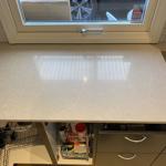 Technistone Noble Ivory White - Vellinge  - montering  2025-03-08