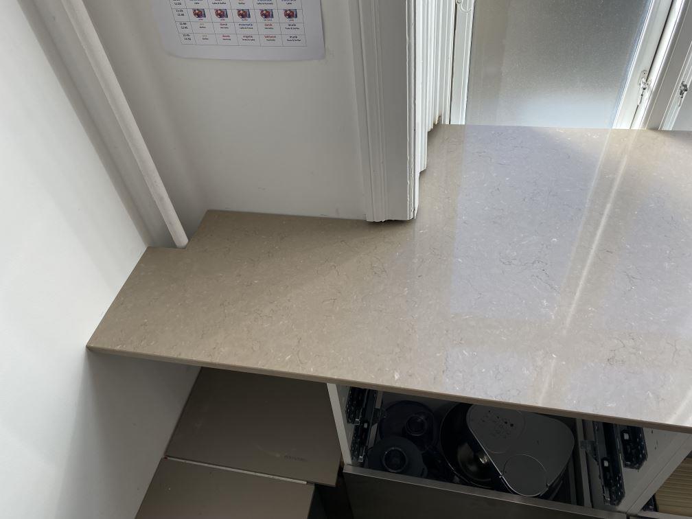 Silestone Coral Clay - Frederiksberg c - montering  2025-03-09