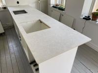 Dekton VK01 Nebbia - Eslöv  - montering  2025-03-24