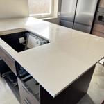 Technistone Noble Ivory White - Hovås - montering  2025-03-19