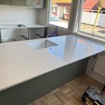 Silestone Snowy Ibiza - Västra Frölunda - montering  2025-03-20
