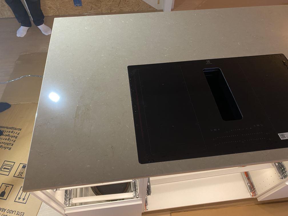 Silestone Coral Clay - Helsingborg - montering  2025-03-30