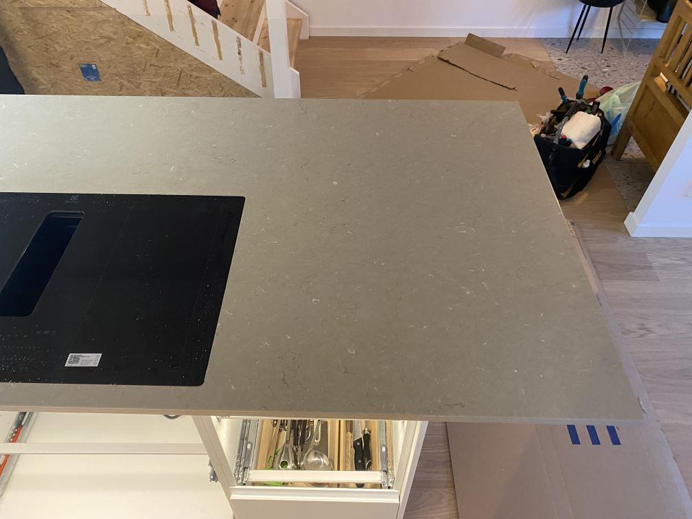 Silestone Coral Clay - Helsingborg - montering  2025-03-30