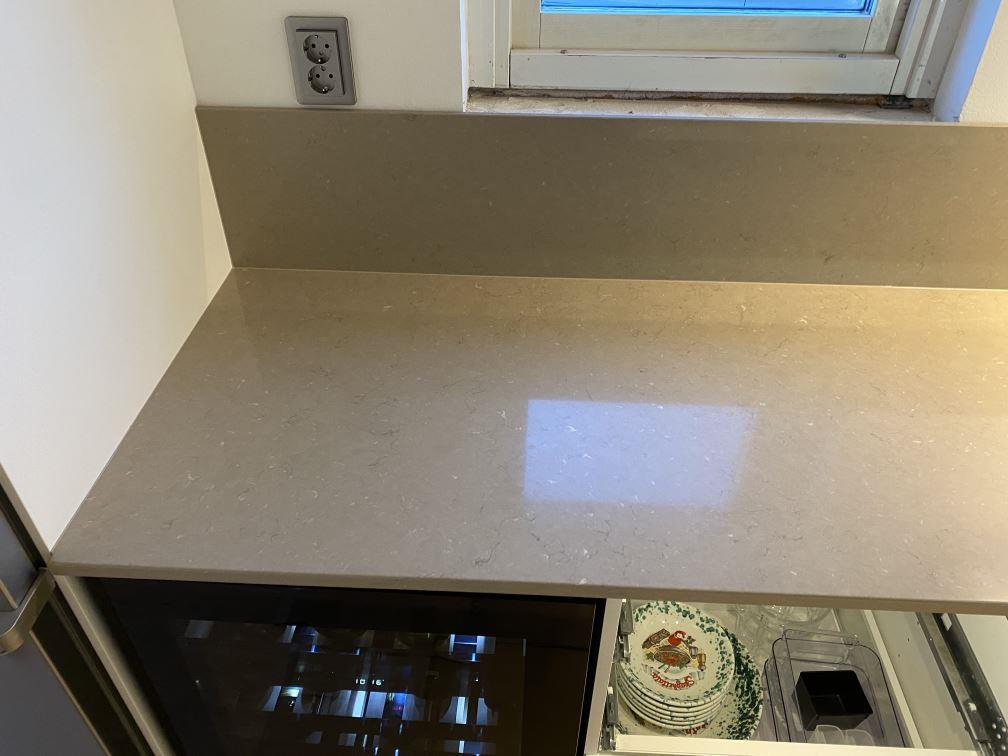 Silestone Coral Clay - Helsingborg - montering  2025-03-30