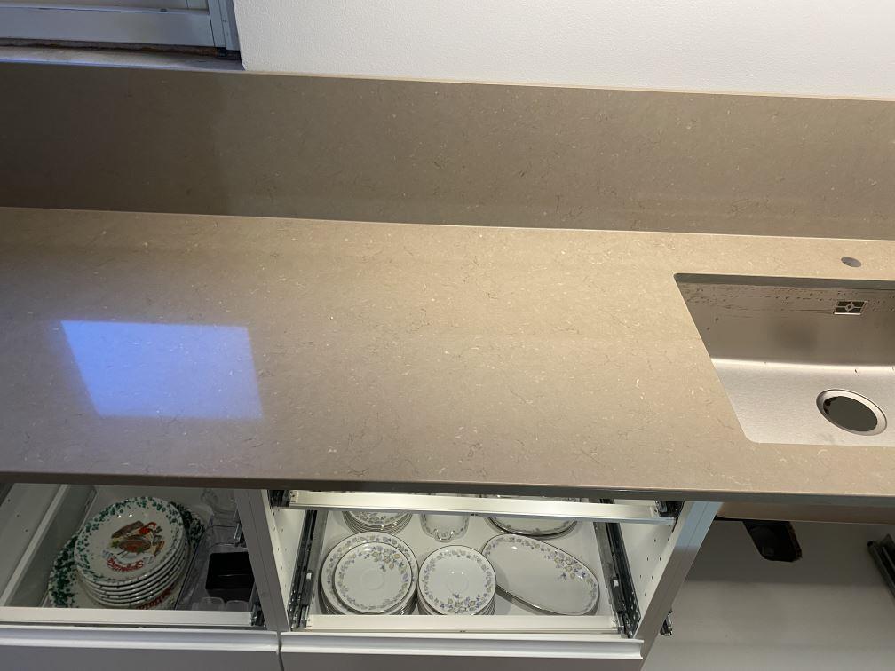 Silestone Coral Clay - Helsingborg - montering  2025-03-30