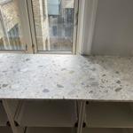 Terrazzo Calacatta - København Ø - montering  2025-03-30