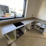 Dekton Nilium - Tygelsjö - montering  2025-03-28
