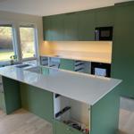 Silestone Snowy Ibiza - Täby - montering  2025-04-01