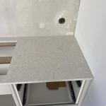 Silestone Snowy Ibiza - Hunnebostrand - montering  2025-03-26
