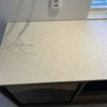 Silestone Snowy Ibiza - Höllviken  - montering  2025-03-31