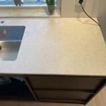 Silestone Snowy Ibiza - Höllviken  - montering  2025-03-31