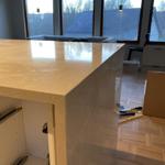 Technistone Noble Ivory White - Jönköping - montering  2025-04-04