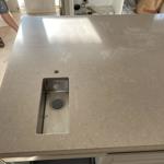 Silestone Coral Clay - Landskrona - montering  2025-04-09