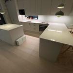 Silestone Snowy Ibiza - Saltsjö-Boo - montering  2025-05-09