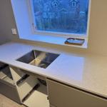 Technistone Noble Ivory White - Ängelholm - montering  2025-04-12