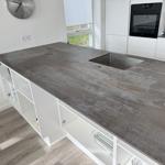 Dekton Trilium - Snekkersten - montering  2025-04-13