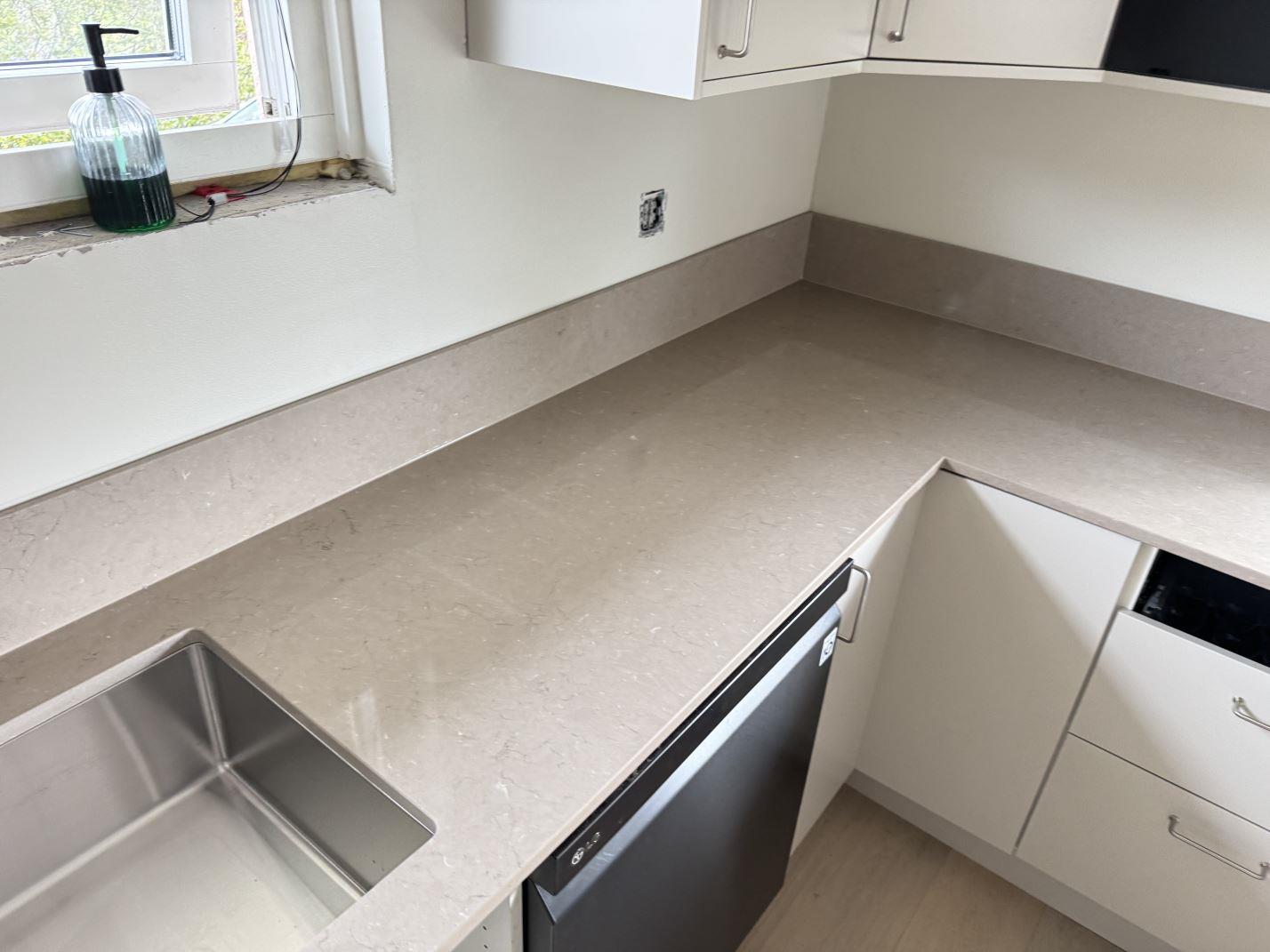 Silestone Coral Clay - Gullbrandstorp - montering  2025-04-16