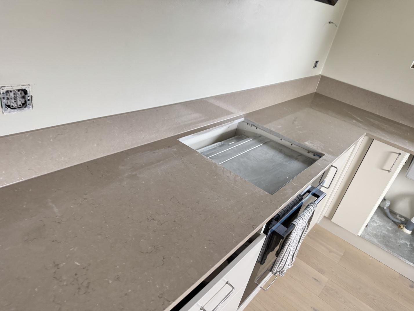 Silestone Coral Clay - Gullbrandstorp - montering  2025-04-16