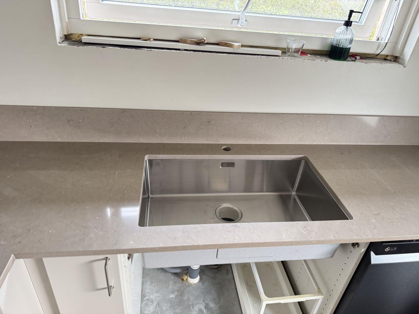 Silestone Coral Clay - Gullbrandstorp - montering  2025-04-16