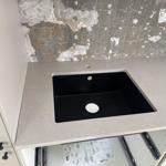 Technistone Noble Ivory White - Helsingborg - montering  2025-04-15