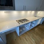 Caesarstone Clamshell - Malmö - montering  2025-05-03