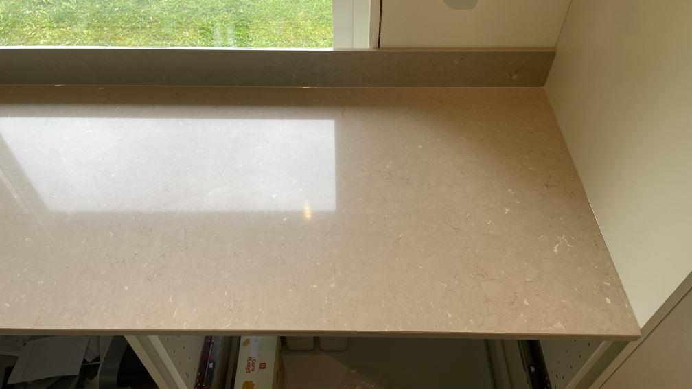 Silestone Coral Clay - Björketorp - montering  2025-05-21