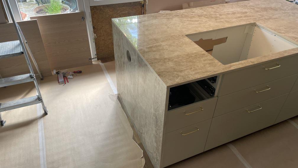 Dekton Taga - ANDERSLÖV - montering  2025-05-24