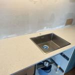 Silestone Snowy Ibiza - Falkenberg - montering  2025-06-15