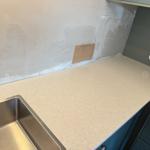 Silestone Snowy Ibiza - Falkenberg - montering  2025-06-15