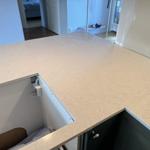 Silestone Snowy Ibiza - Falkenberg - montering  2025-06-15