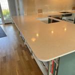 Silestone Snowy Ibiza - Falkenberg - montering  2025-06-15