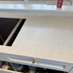 Silestone Snowy Ibiza - Charlottenlund - montering  2025-06-08