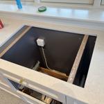 Silestone Snowy Ibiza - Charlottenlund - montering  2025-06-08