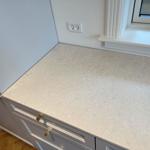 Silestone Snowy Ibiza - Charlottenlund - montering  2025-06-08