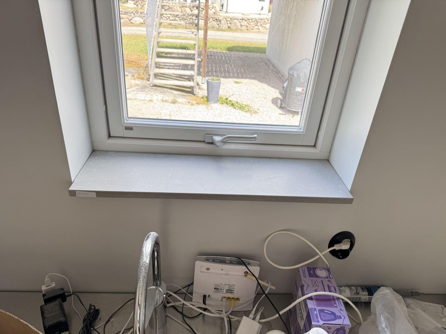 Technistone Noble Concrete Grey - LISTERBY - montering  2025-07-04