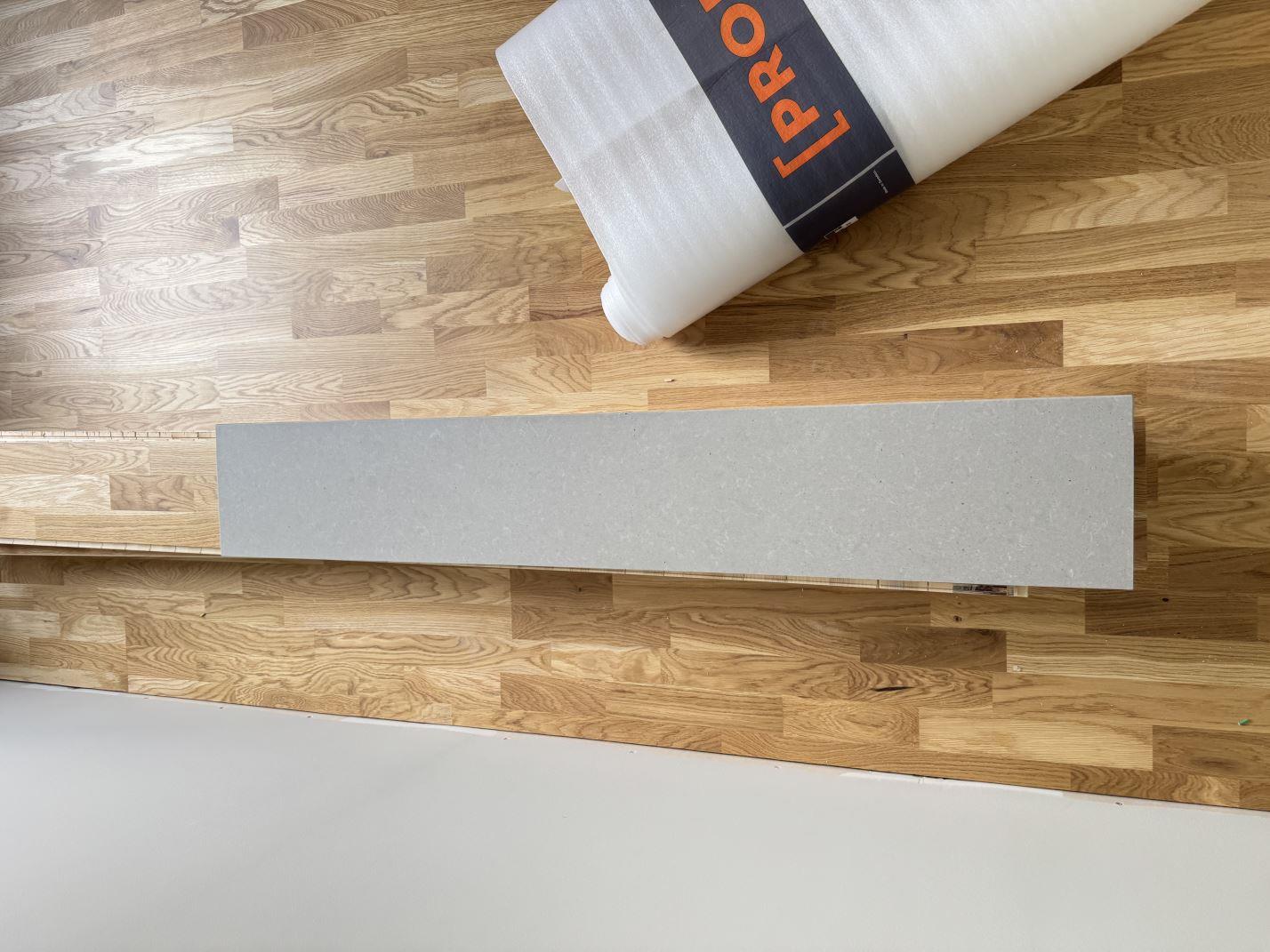 Technistone Noble Concrete Grey - LISTERBY - montering  2025-07-04