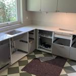 Silestone Desert Silver - Skanör - montering  2025-06-28