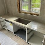 Dekton Arga - Sandviken - montering  2025-08-12