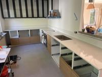 Silestone Snowy Ibiza - Ludvika - montering  2025-07-02