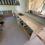 Silestone Snowy Ibiza - Ludvika - montering  2025-07-02
