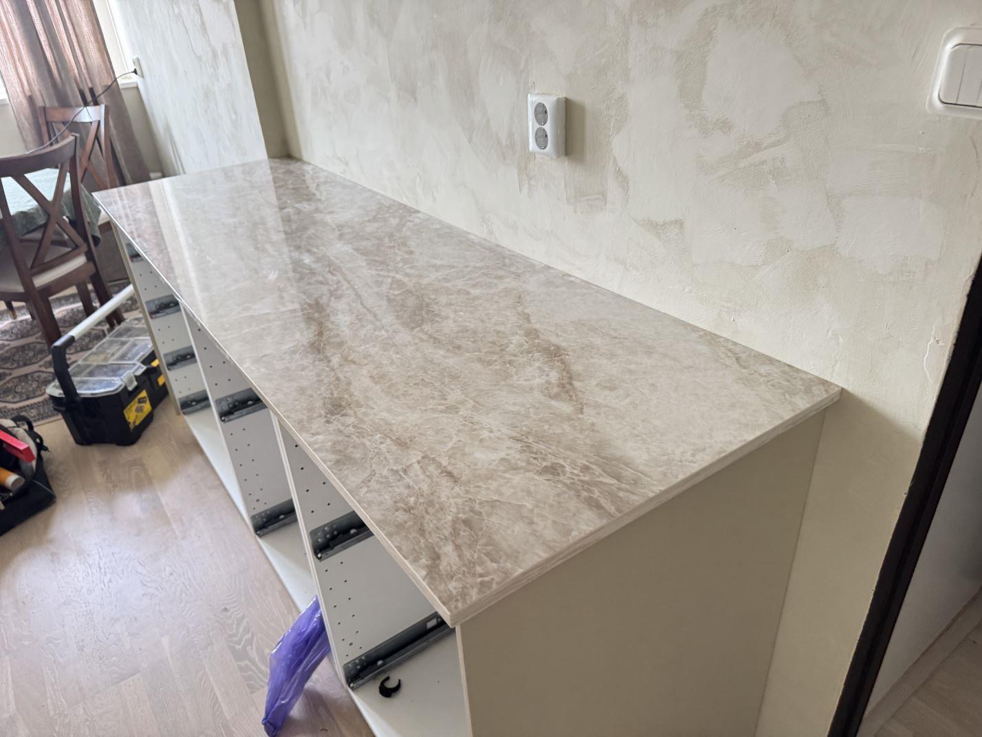 Dekton Taga - Västra Frölunda - montering  2025-07-02