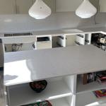 Silestone Snowy Ibiza - Helsingborg  - montering  2025-06-29
