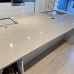 Silestone Coral Clay - Höllviken - montering  2025-07-14