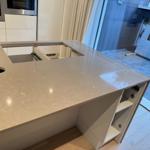 Silestone Coral Clay - Höllviken - montering  2025-07-14