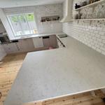 Technistone Noble Carrara - Båstad - montering  2025-07-11