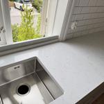 Technistone Noble Carrara - Båstad - montering  2025-07-11