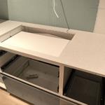 Silestone Lime Delight - Borlänge - montering  2025-07-14
