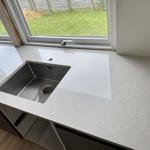 Technistone Noble Ivory White - Löddeköpinge - montering  2025-07-05