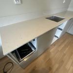 Silestone Snowy Ibiza - Sundbyberg - montering  2025-07-30