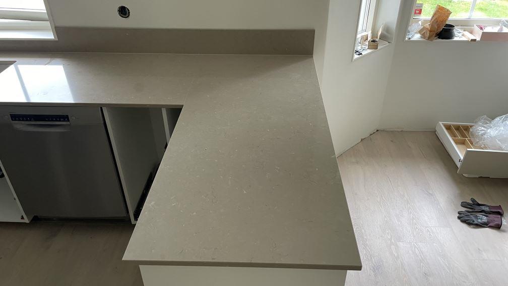 Silestone Coral Clay - Höör - montering  2025-07-26